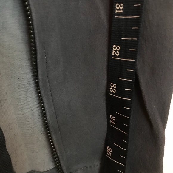 Rare real suede leather Current/Elliot jeans NEW - Picture 3 of 8